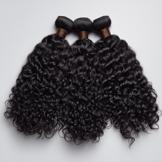 3 Virgin Curly Bundles